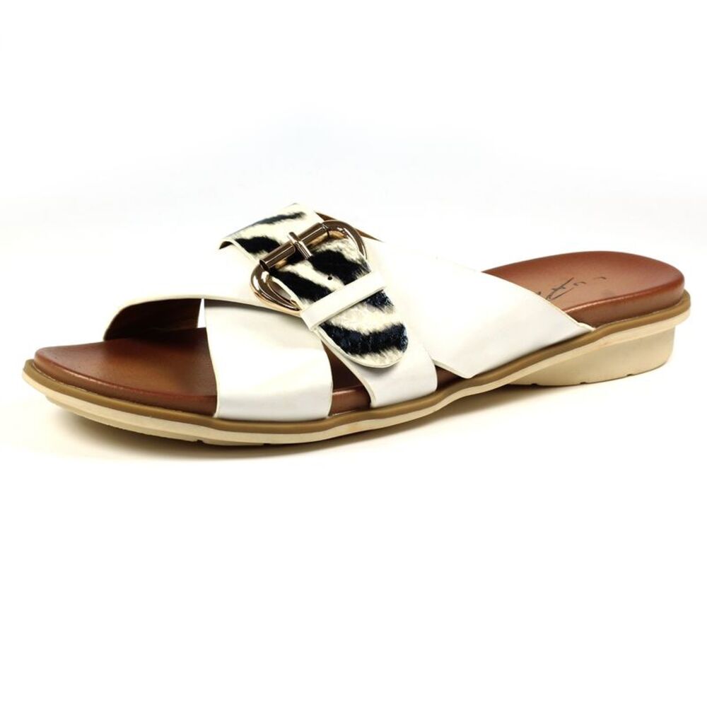 Lunar Womens/Ladies Reese Sandals / White - Picture 6 of 7